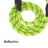 Factory Direct Nylon 1.5 Meters Reflective Rope Braided Sports Heavy Duty Comfortable Padded Handle Dog Leash