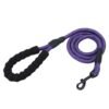 Factory Direct Nylon 1.5 Meters Reflective Rope Braided Sports Heavy Duty Comfortable Padded Handle Dog Leash