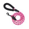 Factory Direct Nylon 1.5 Meters Reflective Rope Braided Sports Heavy Duty Comfortable Padded Handle Dog Leash