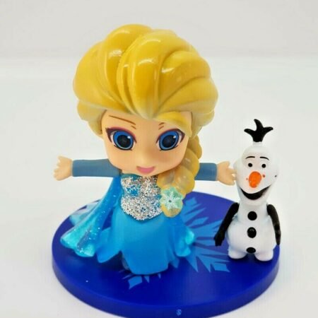 [30% OFF]Frozen Disney Princess Elsa & Olaf Collectable Cake Topper Figurine Toy