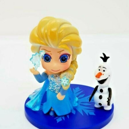 [30% OFF]Frozen Disney Princess Elsa & Olaf Collectable Cake Topper Figurine Toy