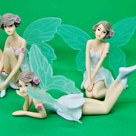 Disney Tinkerbell Fairies Peter Pan Action Figures Cake Topper Deco Toy PVC