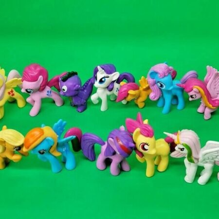 My Little Pony Princess Collection Cake Toppers Figurine Deco PVC Rainbow Magic