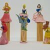 Princess Cinderella Aurora Birthday Cake Toppers Collectable Figurines Toy PVC